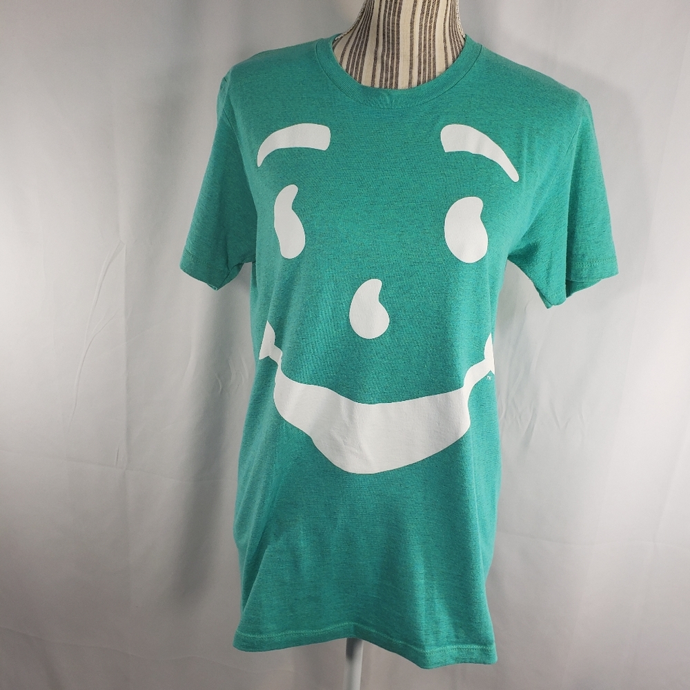 Kool-Aid NWOT Blue Green Short Sleeve Tee Size Small